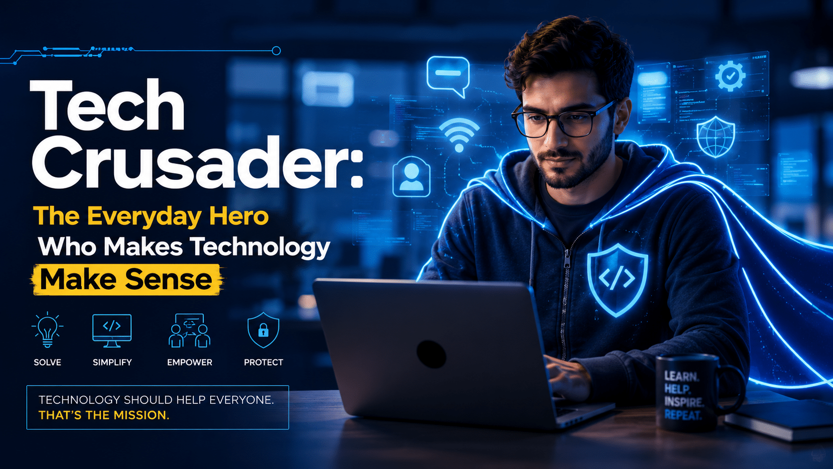 Tech Crusader: The Everyday Hero Who Makes Technology Make Sense